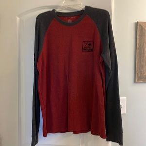 New American Eagle long sleeve waffle shirt